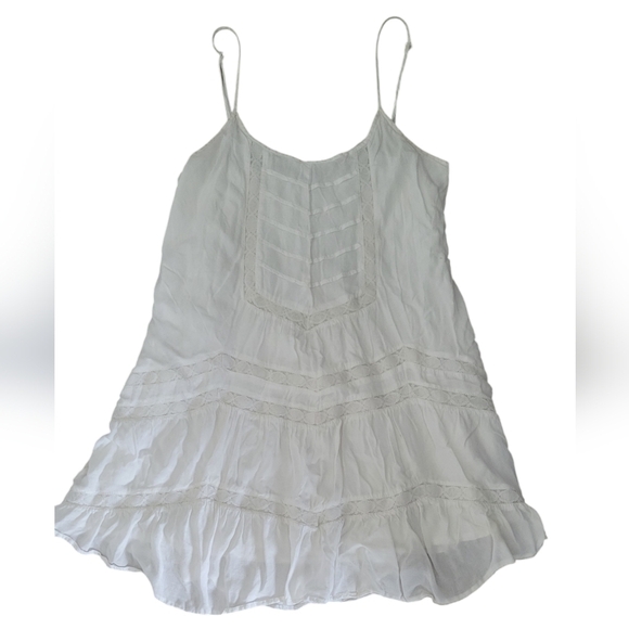 Volcom White One Shoulder Dress - Picture 1 of 9